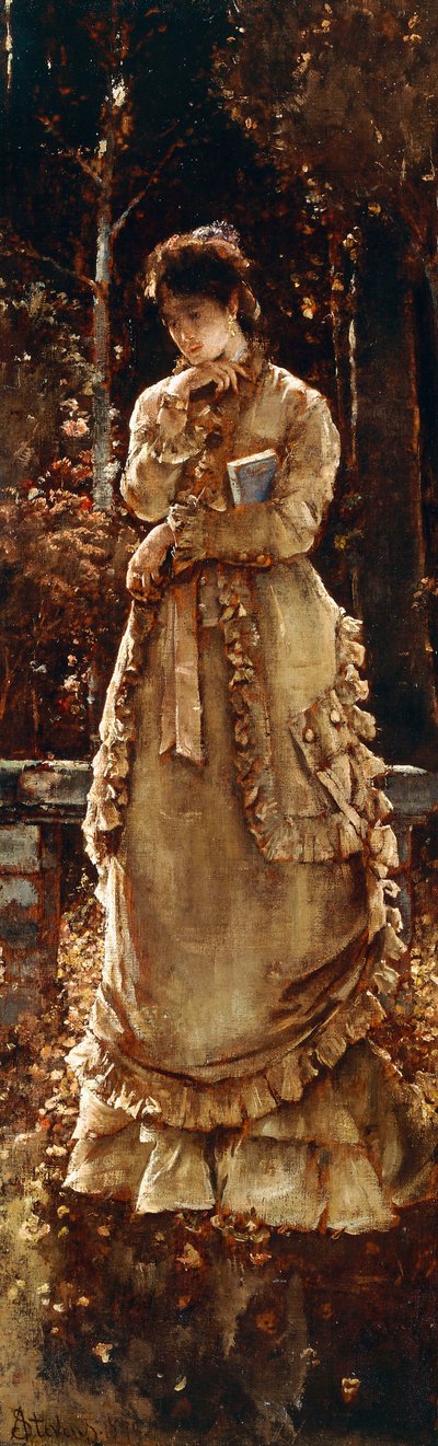 Podzim, 1874 od Alfred Emile Stevens