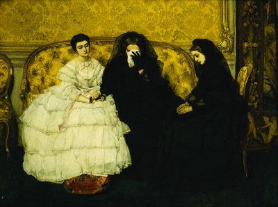 The Consolation, 1857 od Alfred Emile Stevens