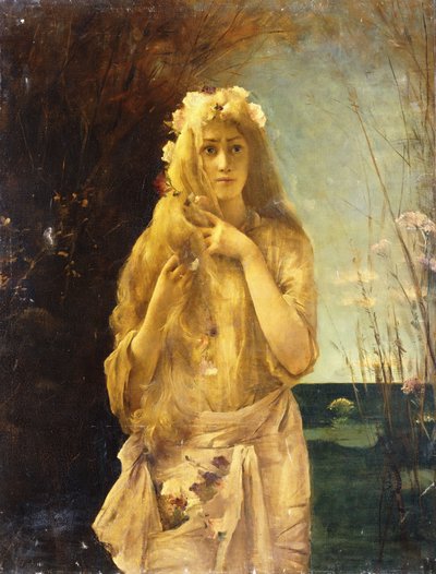 Ofélie, od Alfred Emile Stevens