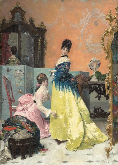 kování, od Alfred Emile Stevens