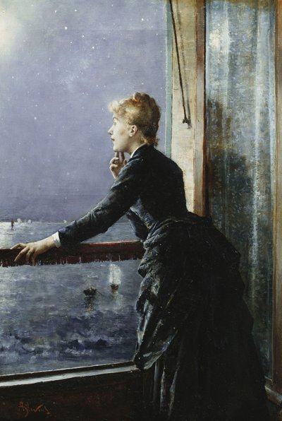 Mléčná dráha; Mléčná dráha, kolem roku 1885 od Alfred Emile Stevens