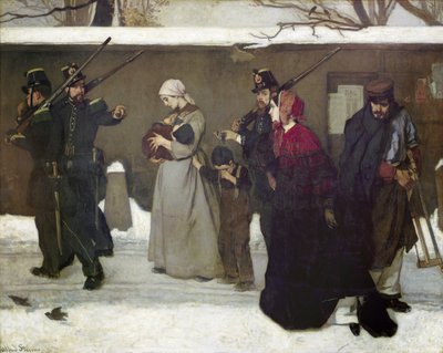 Co se nazývá Vagrancy aneb The Hunters of Vincennes, 1854 od Alfred Emile Stevens