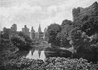 Cardiff Castle: East Front and Keep, c1896 od Alfred Freke