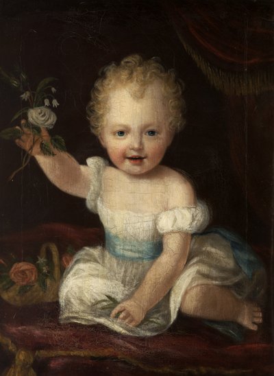 3. lord de Tabley, ve věku dvou let, kolem roku 1837 od Alfred Emile Stevens