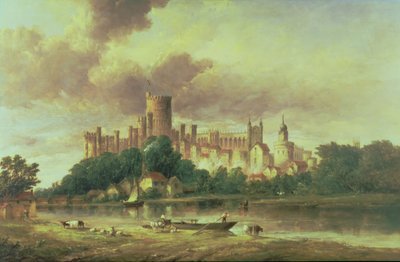Pohled na hrad Windsor od Alfred Gomersal Vickers