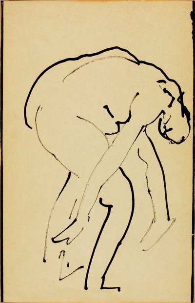 Ohýbání aktů od Alfred H. Maurer