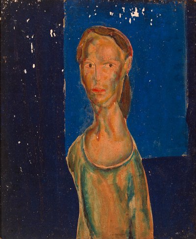 Portrét ženy od Alfred H. Maurer