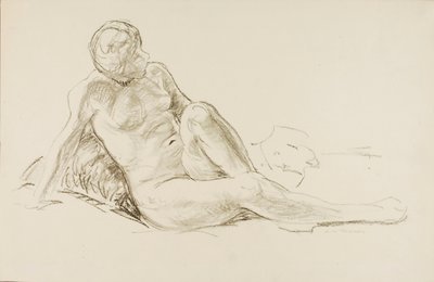 Ležící akt od Alfred H. Maurer