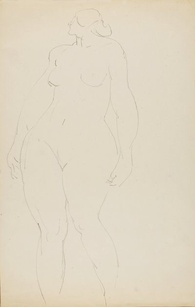 Stojící akt od Alfred H. Maurer