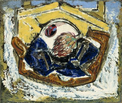 Zátiší s artyčoky, II od Alfred H. Maurer