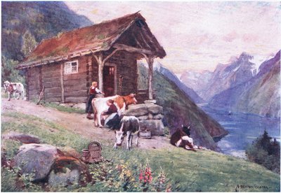 A Saeter od Alfred Heaton Cooper