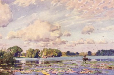 Barton Broad, Norfolk od Alfred Heaton Cooper