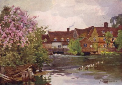 Flatford Mill, East Bergholt, Suffolk od Alfred Heaton Cooper