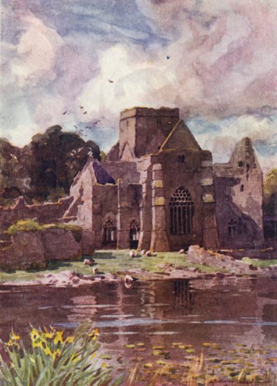 Holy Cross Abbey, Thurles, County Tipperary od Alfred Heaton Cooper