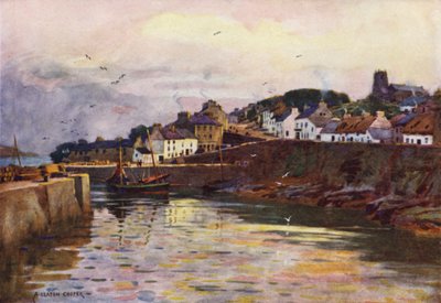 Přístav, Roundstone, hrabství Galway od Alfred Heaton Cooper