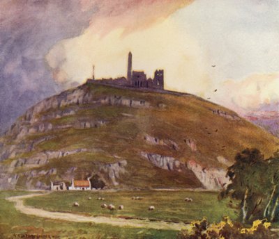 Skála Cashel od Alfred Heaton Cooper
