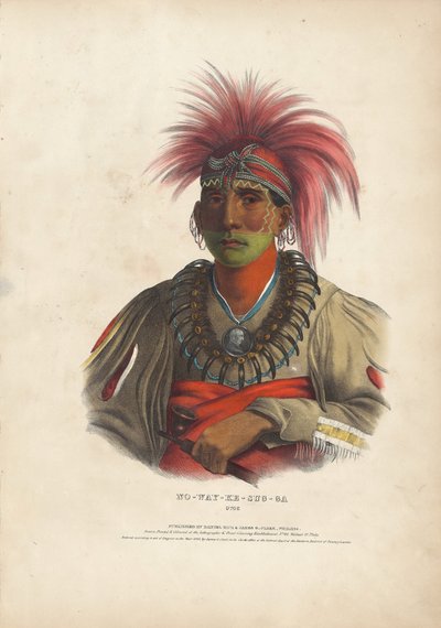 ne y - případ g - ale Otoe od Alfred Hoffy, after Charles Bird King