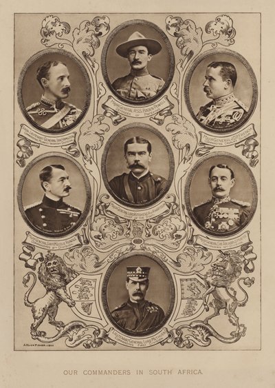 Velitelé britské armády v Jižní Africe během búrské války od Alfred Hugh Fisher