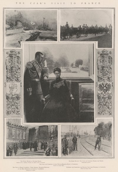 Carova návštěva ve Francii od Alfred Hugh Fisher