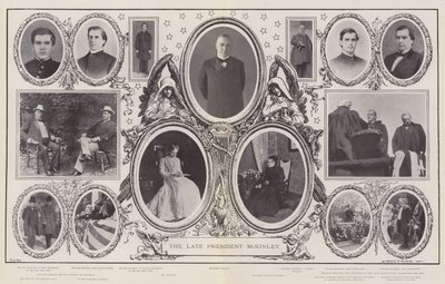 Zesnulý prezident McKinley od Alfred Hugh Fisher
