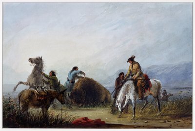 Příprava žebra „Hump Rib“ od Alfred Jacob Miller