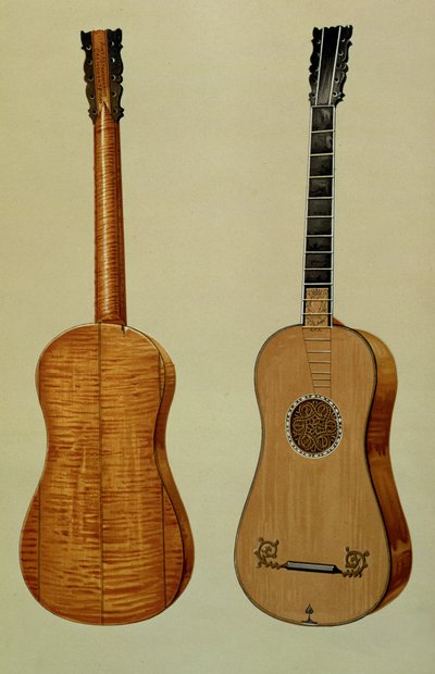 Kytara vyrobená Antoniem Stradivariusem (asi 1644-1737), z 