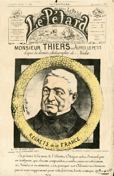 Obálka ""Le Petard"" od Alfred Le Petit