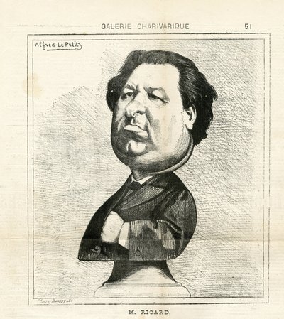 Ilustrace Alfred Le Pete (1841-1909) v Le Charivari od Alfred Le Petit