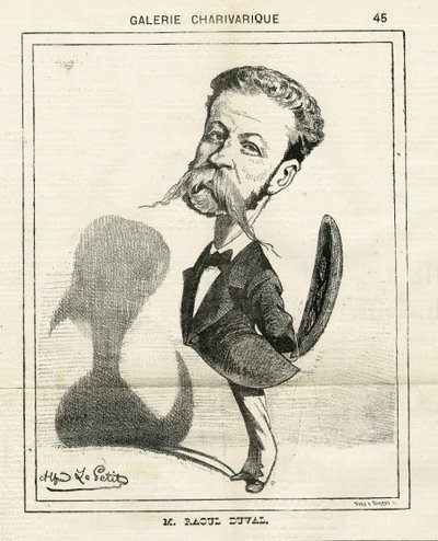 Ilustrace v Le Charivari od Alfred Le Petit