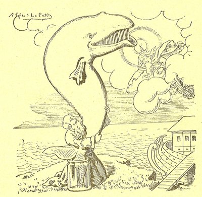 Ilustrace Alfred Le Pete (1841-1909) v Gros-Jean a jeho lék od Alfred Le Petit