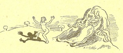 Ilustrace Alfreda Le Peta (1841-1909) v Gros-Jean a jeho léku od Alfred Le Petit