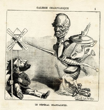 Ilustrace Alfred Le Pete (1841-1909) v Le Charivari od Alfred Le Petit