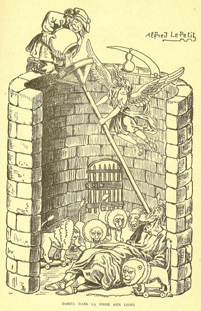 Ilustrace Alfreda Le Petité (1841-1909) v Gros-Jean a jeho farnosti od Alfred Le Petit