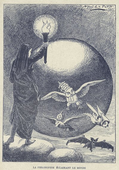 Ilustrace Alfreda Le Petita (1841-1909) v Grosjeanu a jeho léku od Alfred Le Petit