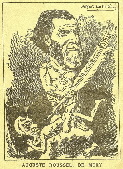 Ilustrace Alfreda Le Petita (1841-1909) v Grosjeanu a jeho léku od Alfred Le Petit