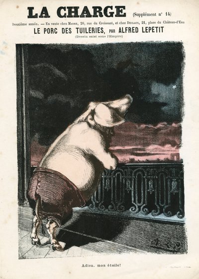 The Charge (1870), číslo 15, Satirical in Color od Alfred Le Petit