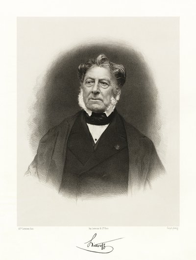 Jakob Ignaz Hittorf, 1865-66 od Alfred Lemoine