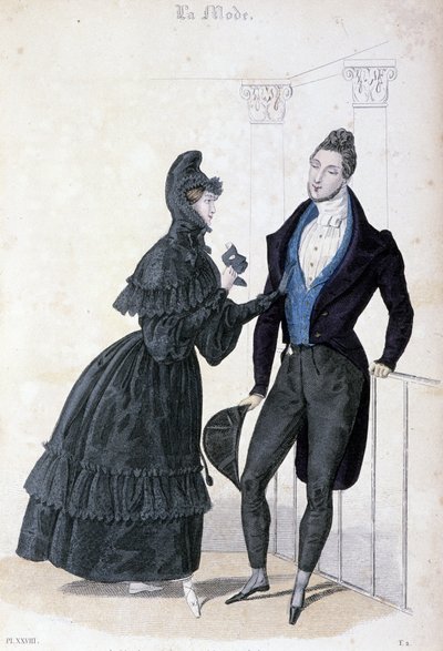 Pánská a ženská móda od Alfred Leon Lemercier