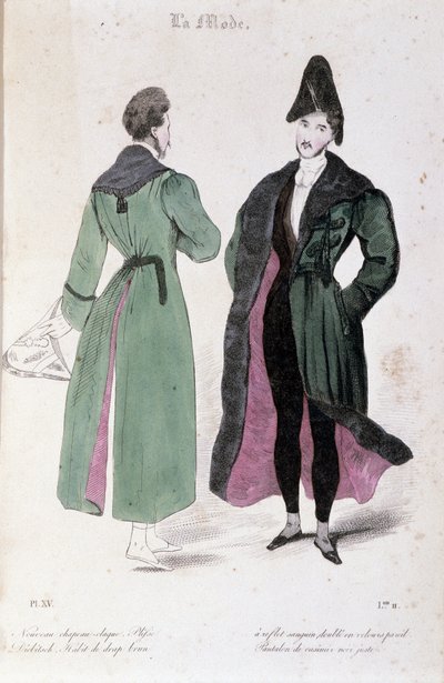 Pánská móda od Alfred Leon Lemercier