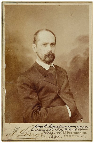 Feodor Stravinski (1843-1902) - Portrét basového operního pěvce Fjodora Ignatieviče Stravinského (1843-1902) - Petrohrad Fotoateliér Alfred Lorens. Fotografie od Alfred Lorens