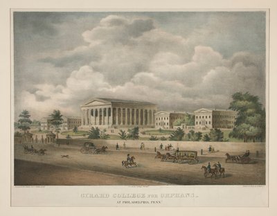 Girard College pro sirotky - ve Philadelphii, Penna. od Alfred M. Hoffy