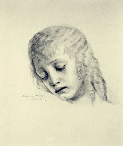 Skica k filmu Parsifal od Alfred Moitroux