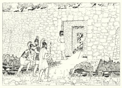 Lucianova Pravdivá historie: (rytina) od Alfred Payne Garnett