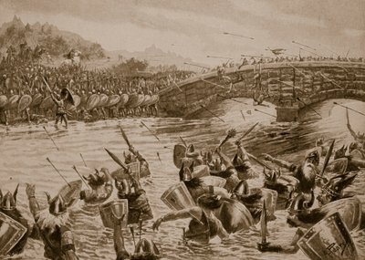 Bitva o Maldon, 991, ilustrace z 