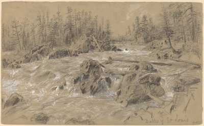 Dalles of St. Louis od Alfred R. Waud