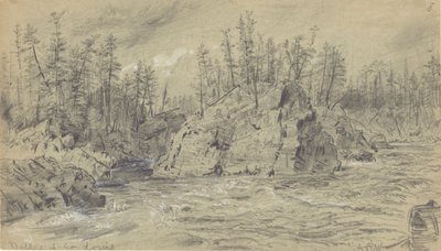 Dalles of St. Louis od Alfred R. Waud