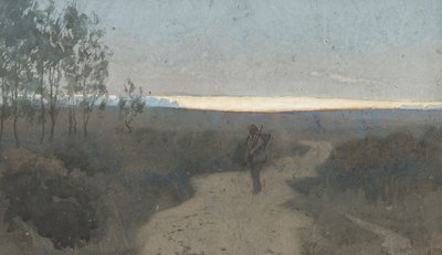 Návrat za soumraku, 1905 od Alfred Rawlings Baker
