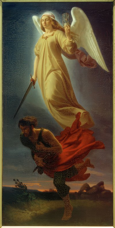 A.Rethel, Nemesis (Zločin a spravedlnost) od Alfred Rethel