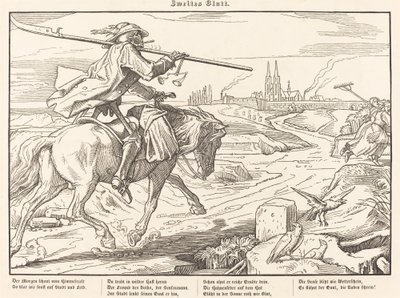 Také Tanec smrti II od Alfred Rethel