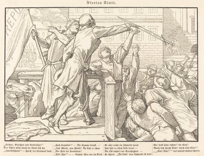 Také Tanec smrti IV od Alfred Rethel